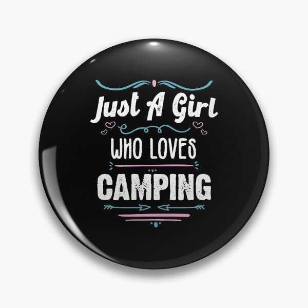 Item preview, Just A Girl Who Loves Camping - Funny Gift Idea For Travellers and backpackers 2021 designed and sold by RedHive.