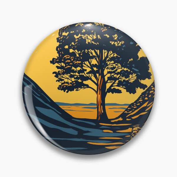 Item preview, Northumberland National Park Sycamore Gap Tree England Vintage designed and sold by KrisSidDesigns.