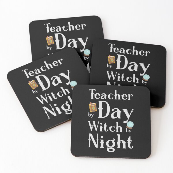 Item preview, Teacher by Day Witch by Night designed and sold by Gaalaxyz.