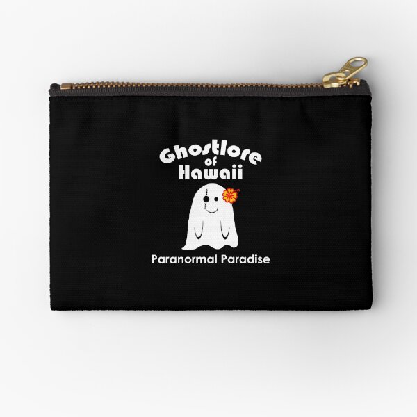 Ghostlore of Hawaii: Paranormal Paradise (Tattoo Ghost) Zipper Pouch