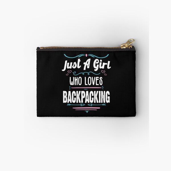 Item preview, Just A Girl Who Loves Backpacking - Funny Gift Idea For Travellers and backpackers 2021 designed and sold by RedHive.