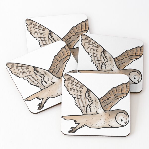 Item preview, Barn Owl designed and sold by mars_mirac.
