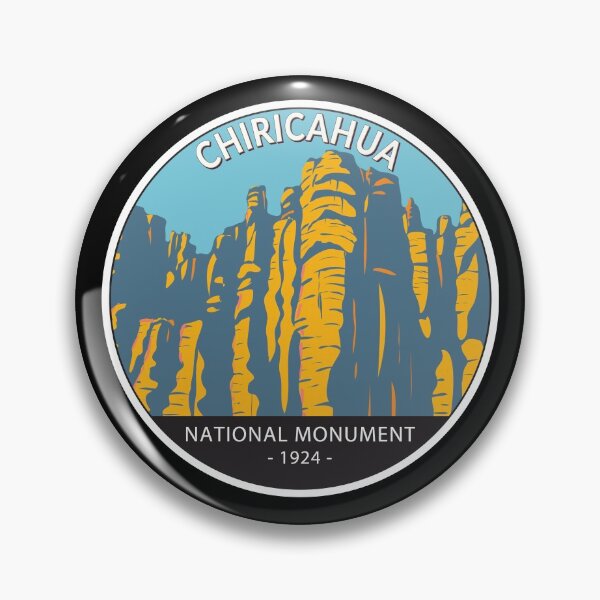 Item preview, Chiricahua National Monument Hoodoos Arizona Circle designed and sold by KrisSidDesigns.