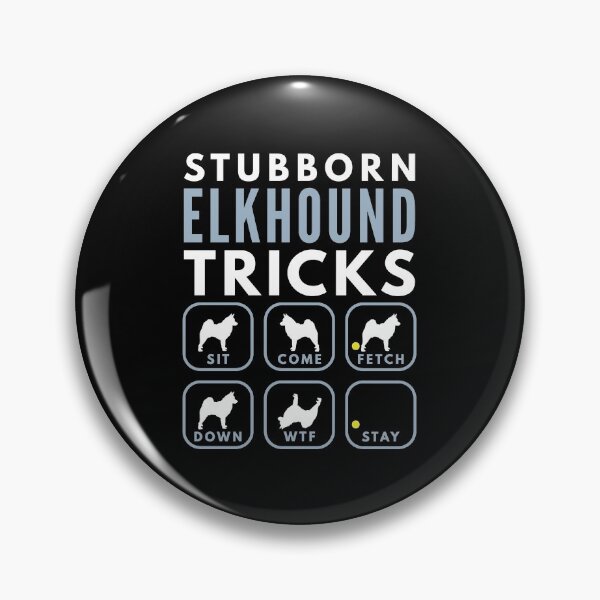 Item preview, Stubborn Elkhound Tricks - Dog Training designed and sold by DoggyStyles.