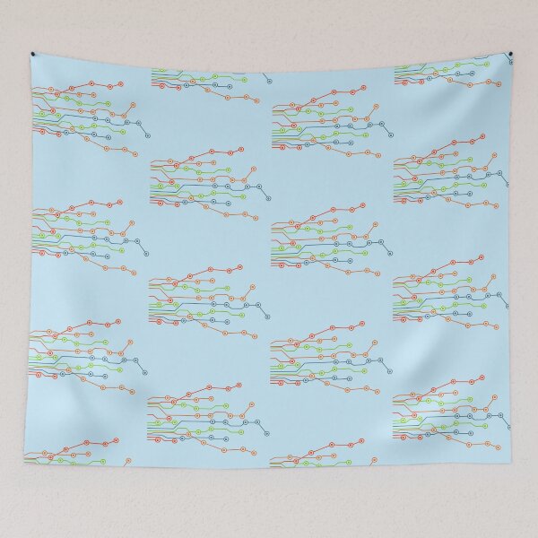 Item preview, Printed circuit board and IC pattern designed and sold by EngineersArt.