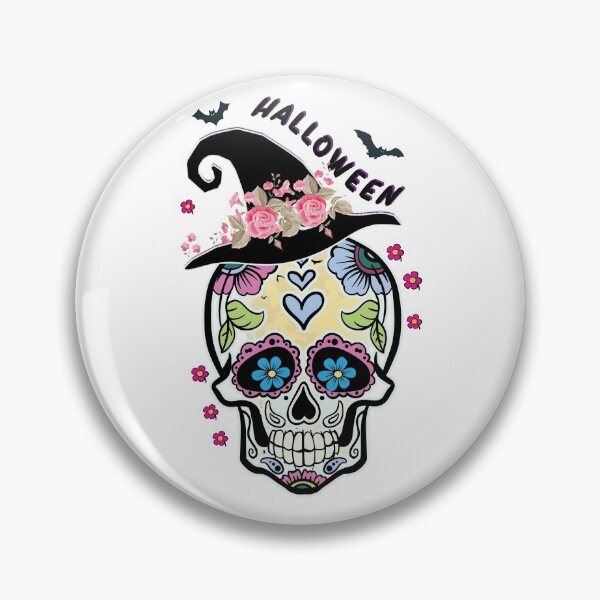 Item preview, Skull Pretty Flower, Halloween designed and sold by amrsam.