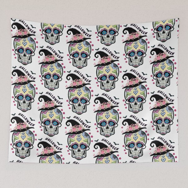Item preview, Skull Pretty Flower, Halloween designed and sold by amrsam.