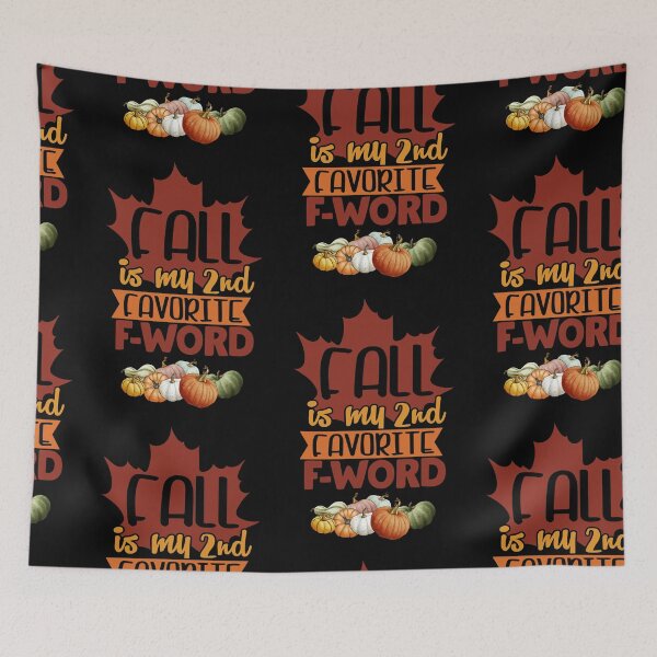 Item preview, Fall Is My Second Favourite F-Word designed and sold by SportyDogShop.