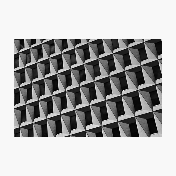 Composition in grey and black Photographic Print