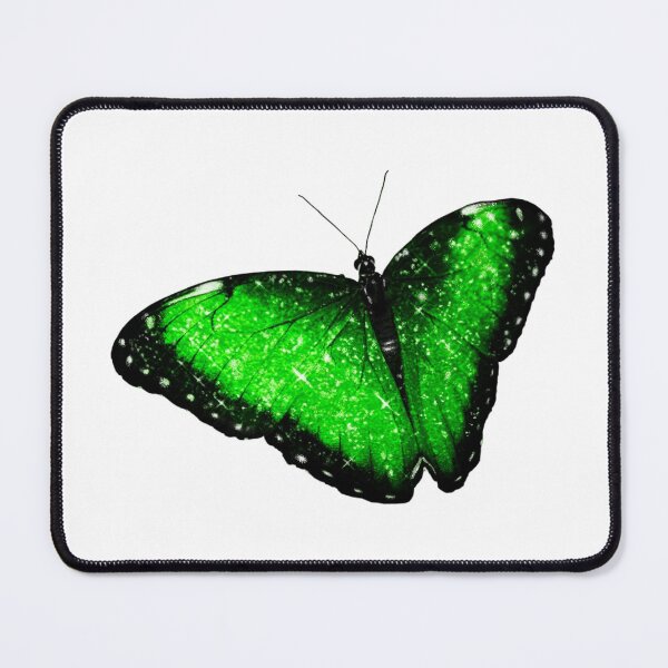 Item preview, glitter green butterfly y2k designed and sold by ellebackup.