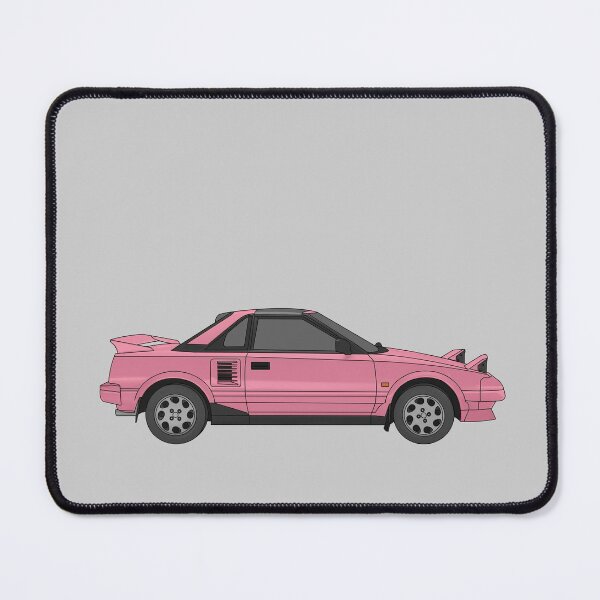 Item preview, Toyota MR2 MK1 pink digital art designed and sold by Milanicole.