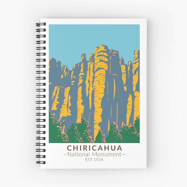 Artikelvorschau, Chiricahua National Monument Hoodoos Arizona Vintage entworfen und verkauft von KrisSidDesigns.