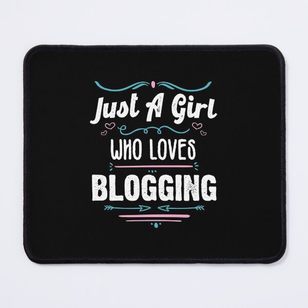 Item preview, Just A Girl Who Loves Blogging- Funny Gift Idea For bloggers 2021 designed and sold by RedHive.