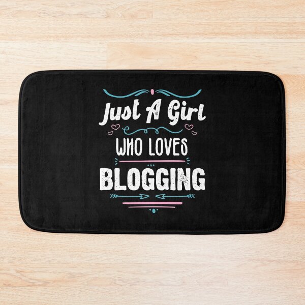 Item preview, Just A Girl Who Loves Blogging- Funny Gift Idea For bloggers 2021 designed and sold by RedHive.