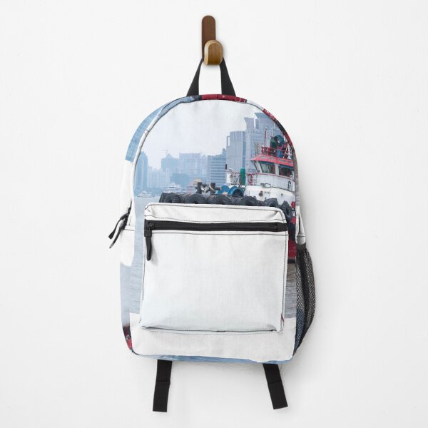 Item preview, Tugboat in the city of Shanghai, China designed and sold by Anita van Gendt.
