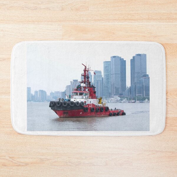 Item preview, Tugboat in the city of Shanghai, China designed and sold by Anita van Gendt.