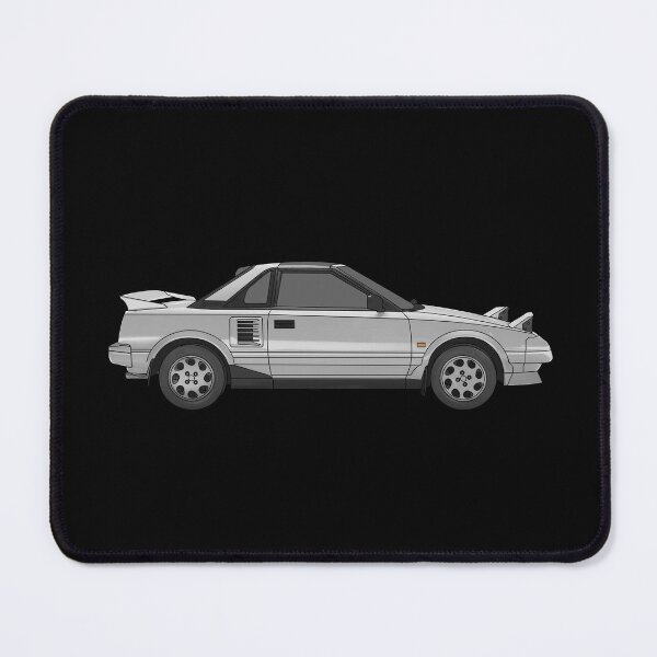 Item preview, Toyota MR2 MK1 silver digital art designed and sold by Milanicole.