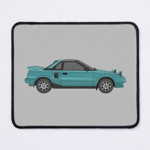 Item preview, Toyota MR2 MK1 blue digital art designed and sold by Milanicole.