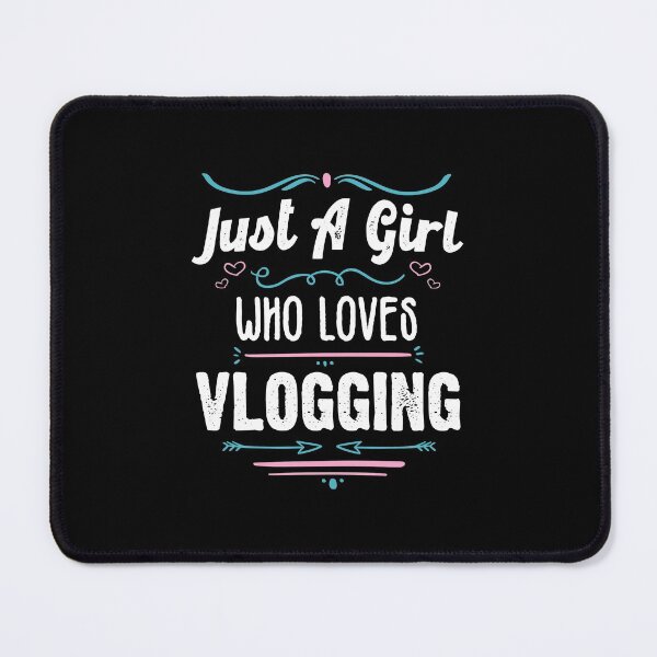 Item preview, Just A Girl Who Loves Vlogging- Funny Gift Idea For Vloggers 2021 designed and sold by RedHive.