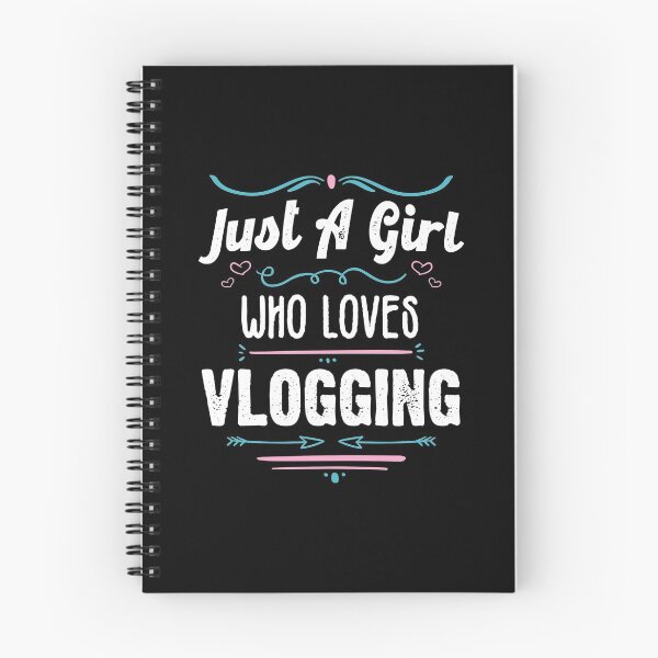 Item preview, Just A Girl Who Loves Vlogging- Funny Gift Idea For Vloggers 2021 designed and sold by RedHive.