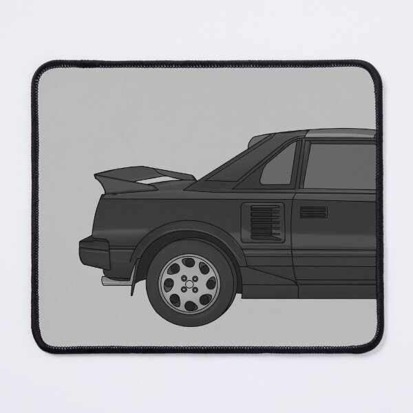 Item preview, Toyota MR2 MK1 black digital art designed and sold by Milanicole.