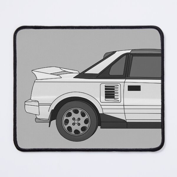 Item preview, Toyota MR2 MK1 white digital art designed and sold by Milanicole.