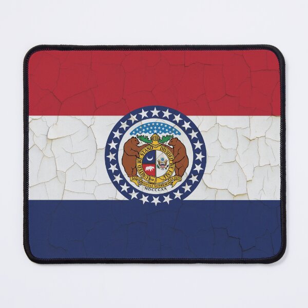 Item preview, Missouri Flag Grunge Wall designed and sold by TRowanDesign.