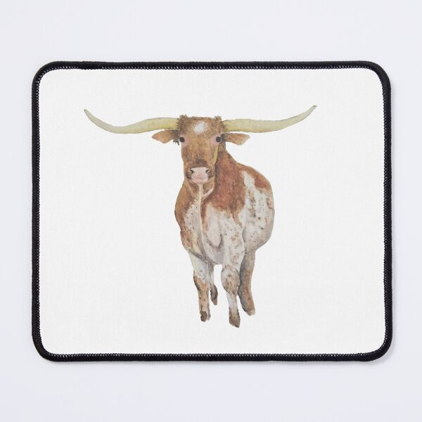 Item preview, Texas Longhorn Cow designed and sold by saltyseacow.