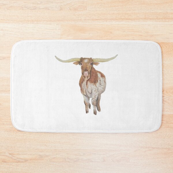 Item preview, Texas Longhorn Cow designed and sold by saltyseacow.