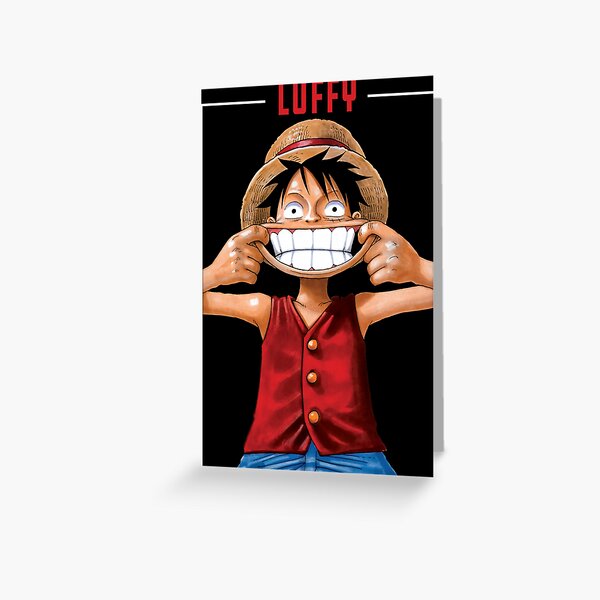 Cartes De Vœux Sur Le Theme One Piece Redbubble