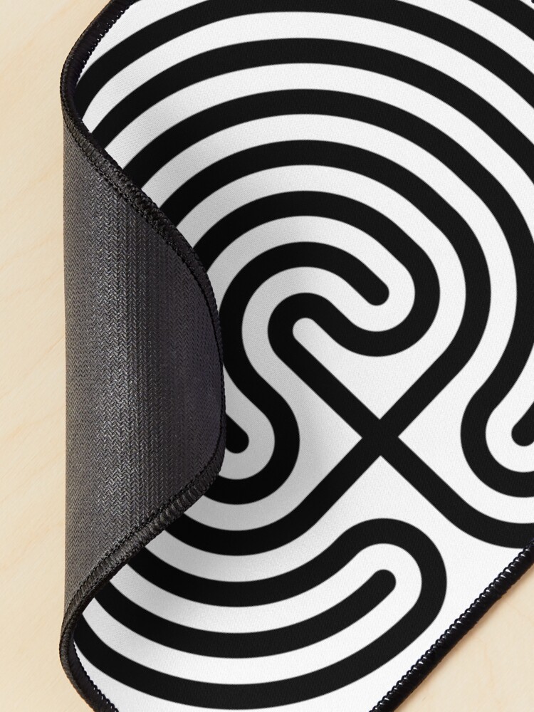 Alternate view of #Cretan, #labyrinth, Cretanlabyrinth Mouse Pad
