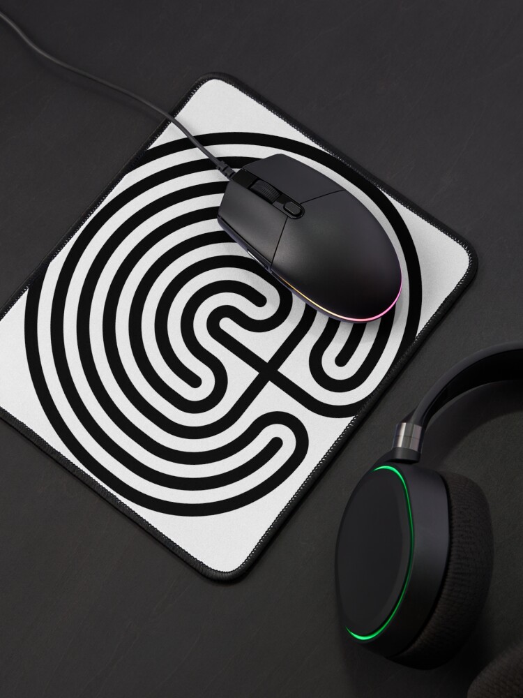 Alternate view of #Cretan, #labyrinth, Cretanlabyrinth Mouse Pad