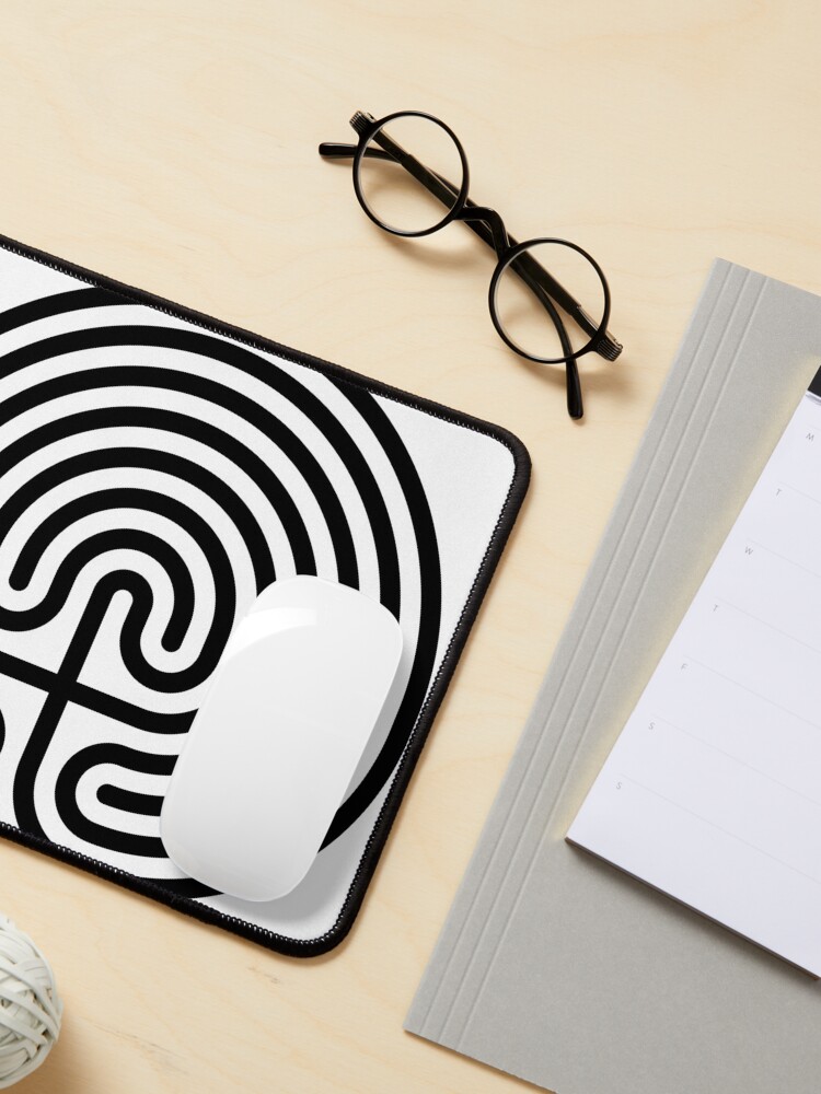 Alternate view of #Cretan, #labyrinth, Cretanlabyrinth Mouse Pad