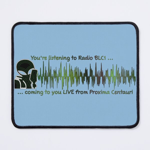 Item preview, WOW! signal 2020 BLC1 broadcast alien ET message candidate designed and sold by SolidEarthArt.