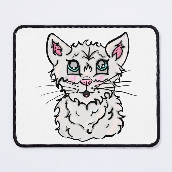 Item preview, White Cat Graphic designed and sold by BioLushGraphics.