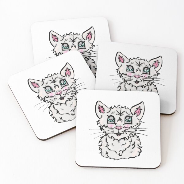 Item preview, White Cat Graphic designed and sold by BioLushGraphics.
