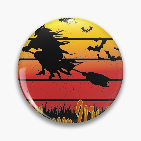 Item preview, halloween witches flying on their broom designed and sold by designer-02.