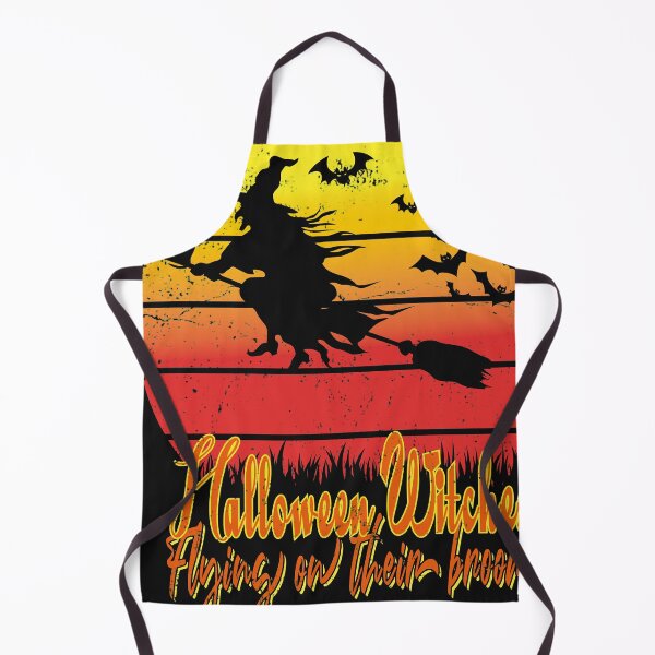 Item preview, halloween witches flying on their broom designed and sold by designer-02.