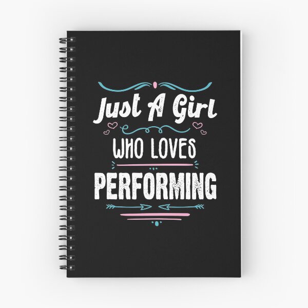 Item preview, Just A Girl Who Loves Performing - Funny Gift Idea For Performers 2021 designed and sold by RedHive.
