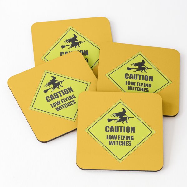 Item preview, Caution Low Flying Witches designed and sold by FiaFiaPress.