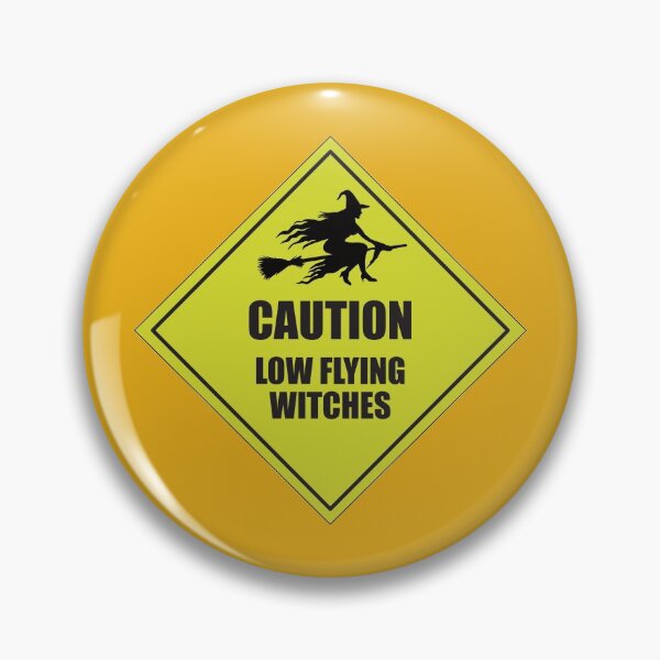 Item preview, Caution Low Flying Witches designed and sold by FiaFiaPress.