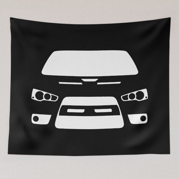 Item preview, Mitsubishi lancer evolution x white designed and sold by M4thlevy.