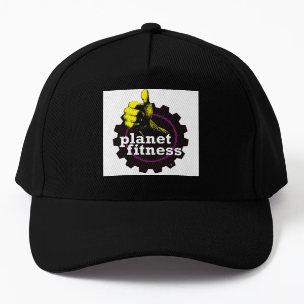 Planet Fitness Trucker Hat Purple White Snapback Mesh Ball Cap Adjustable  Thumb