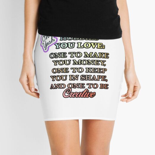 Hobbies Mini Skirt