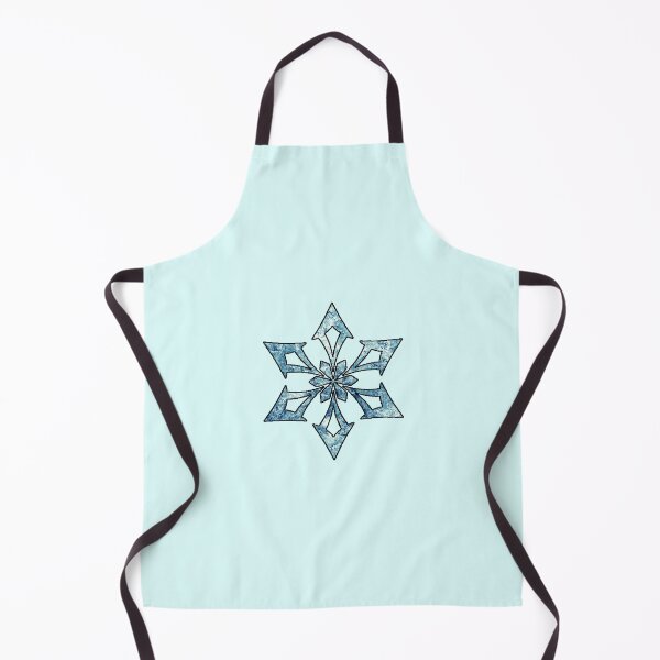 Item preview, cryo symbol genshin impact designed and sold by johnsilvester.