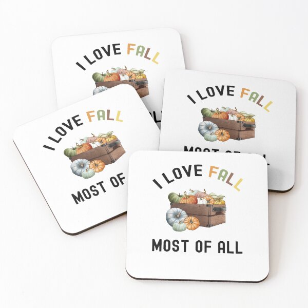 Item preview, I Love Fall Most Of All, Fall Is My Favourite Season designed and sold by SportyDogShop.