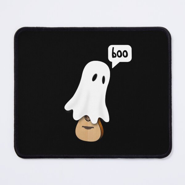 Item preview, Cute Spooky Boo Ghost On Guitar For Music Lover On This Halloween designed and sold by Funwithmusic.