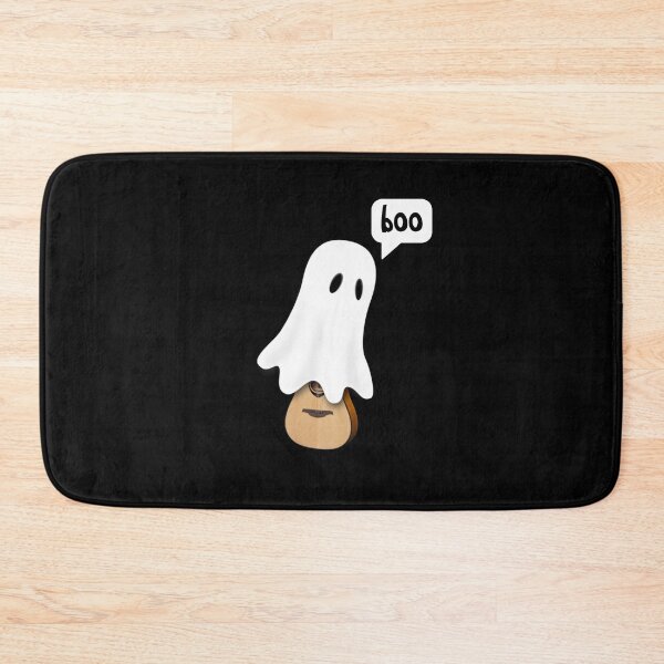 Item preview, Cute Spooky Boo Ghost On Guitar For Music Lover On This Halloween designed and sold by Funwithmusic.