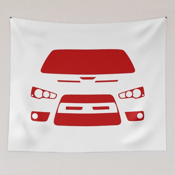 Item preview, Mitsubishi lancer evolution x red designed and sold by M4thlevy.