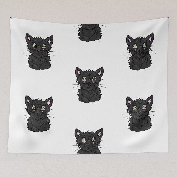 Item preview, Black Cat Cat Graphic designed and sold by BioLushGraphics.